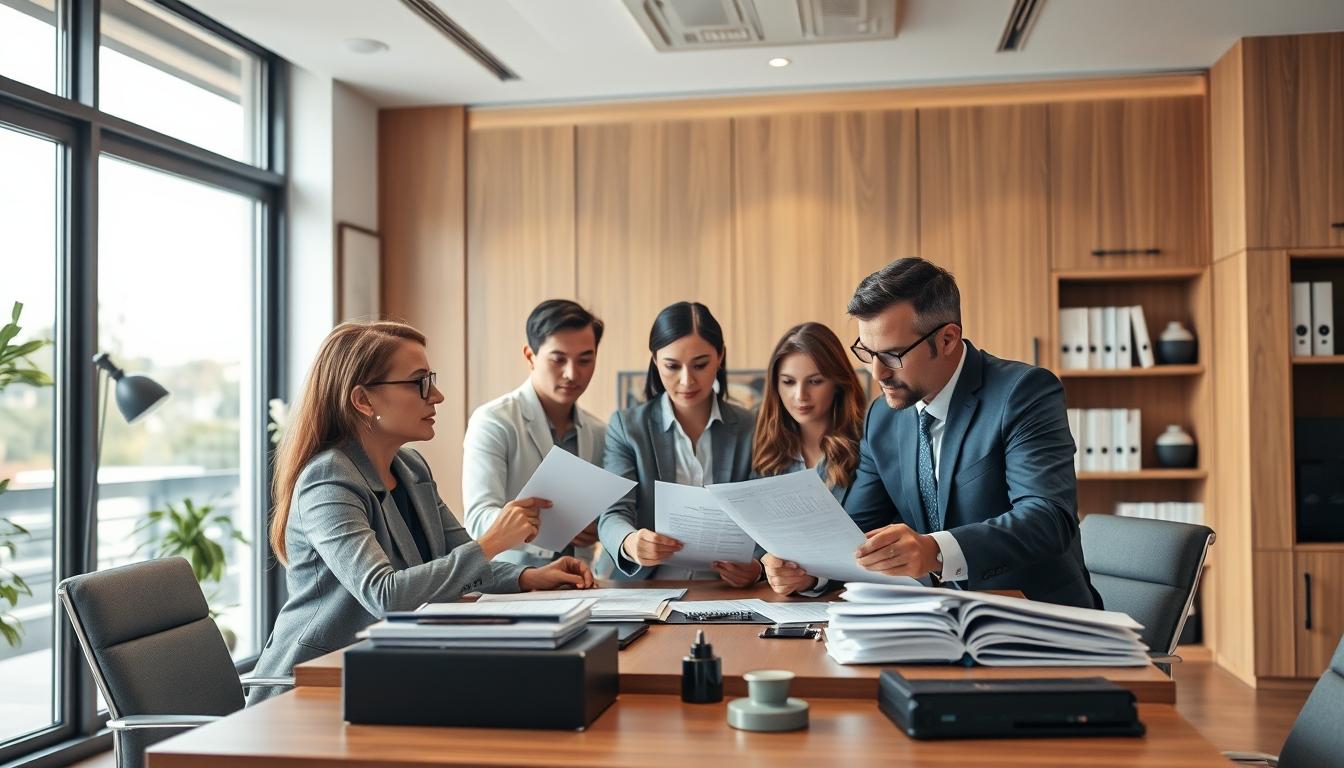 Property settlement documents and transfer review